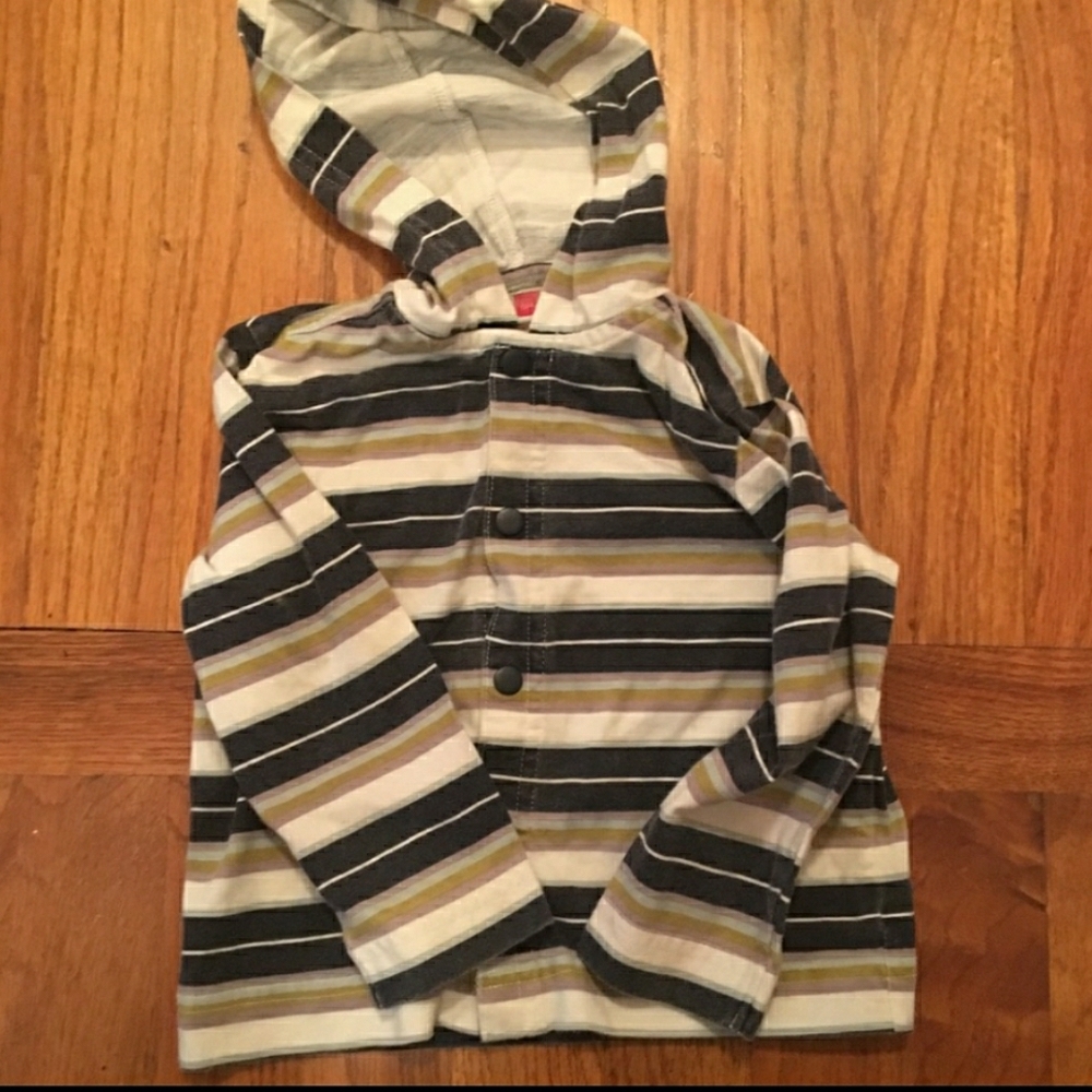 Tea 18-24m striped hoody